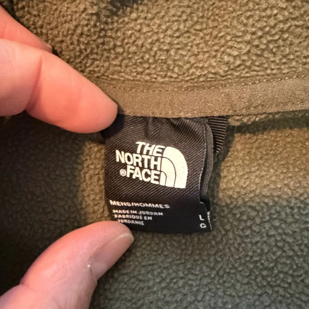 The North Face stay warm